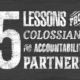 5 lessons from Colossians for accountability partners